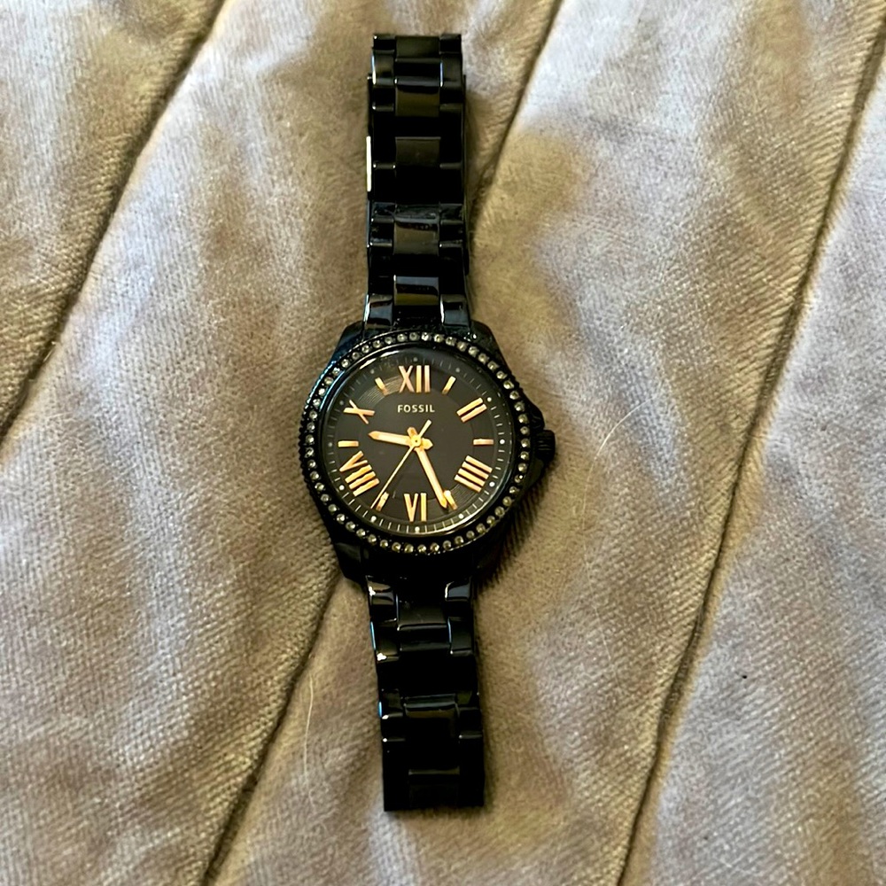 Fossil stainless steel watch